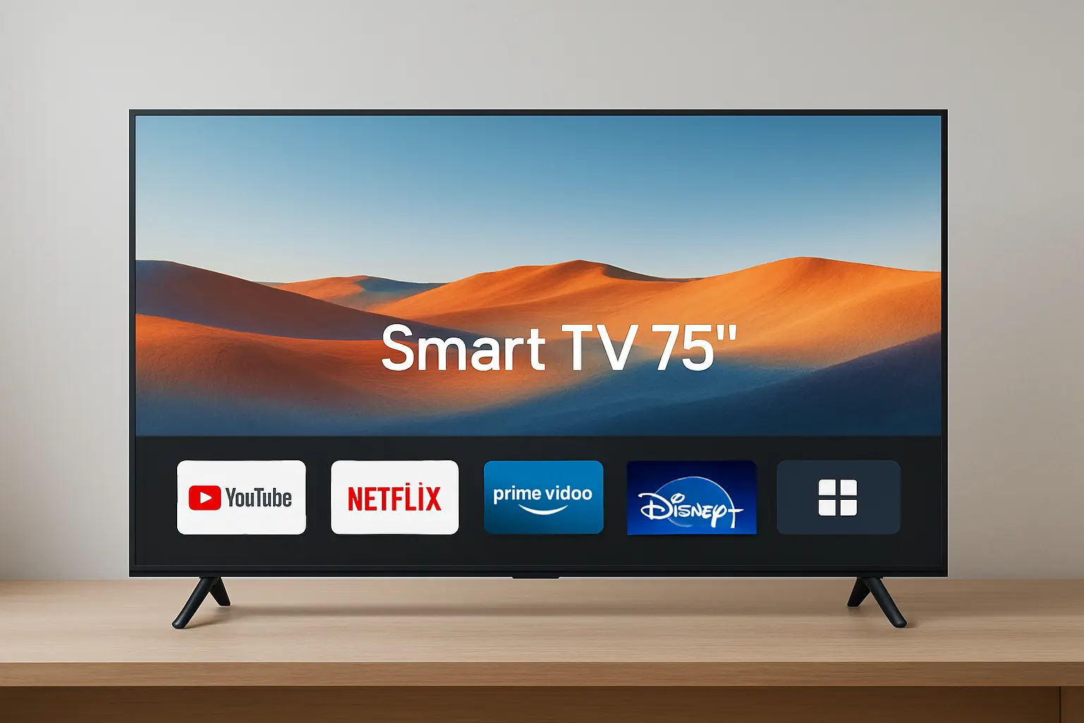 Smart TV 75 destaque em 2025: 6 modelos com imagem de cinema para qualquer bolso