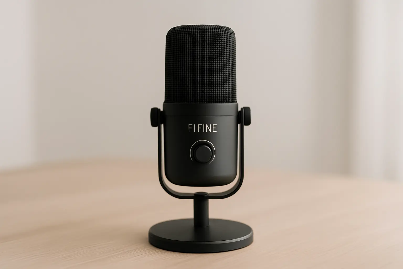 Descontos de até 50%: 6 Fifine microfone em oferta especial