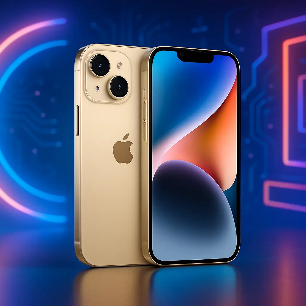 iPhone 14 Dourado barato com alta avaliacao