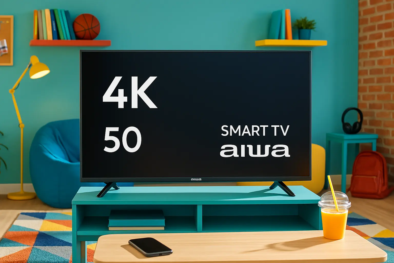 Smart TV 4K 50 polegadas Aiwa em oferta: 6 melhores negócios
