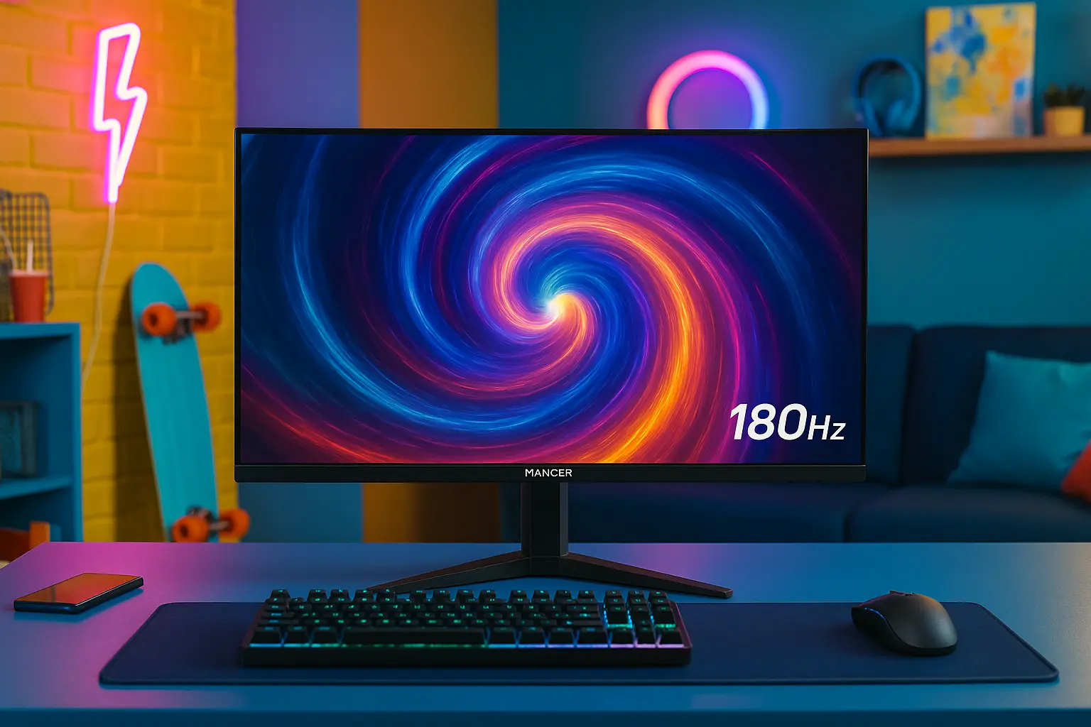 6 monitores gamer com desempenho turbinado para 2025