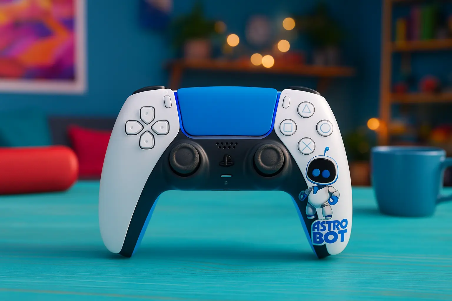 Controle DualSense PS5 Astro Bot barato e confiável para qualquer bolso