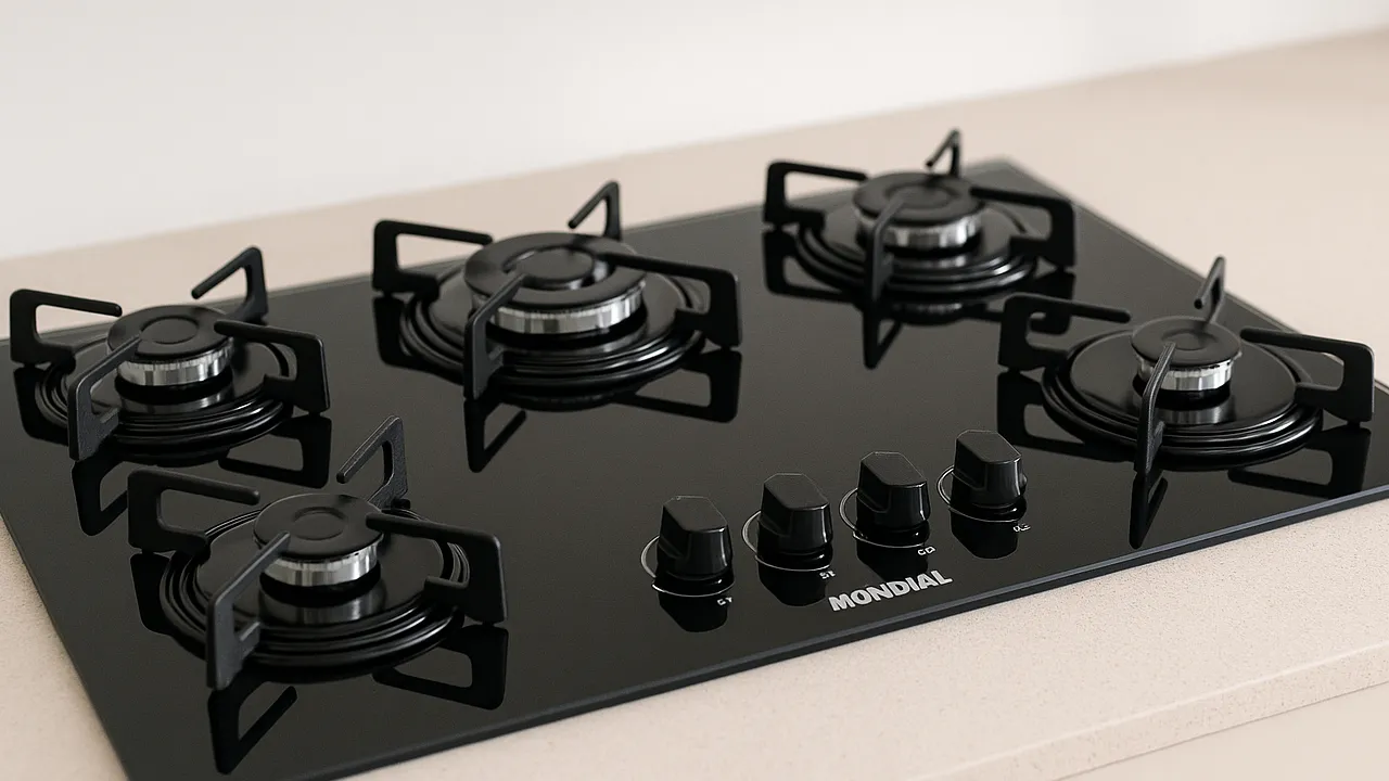 5 Melhores Cooktops 5 Bocas Mondial para Cozinhas Modernas