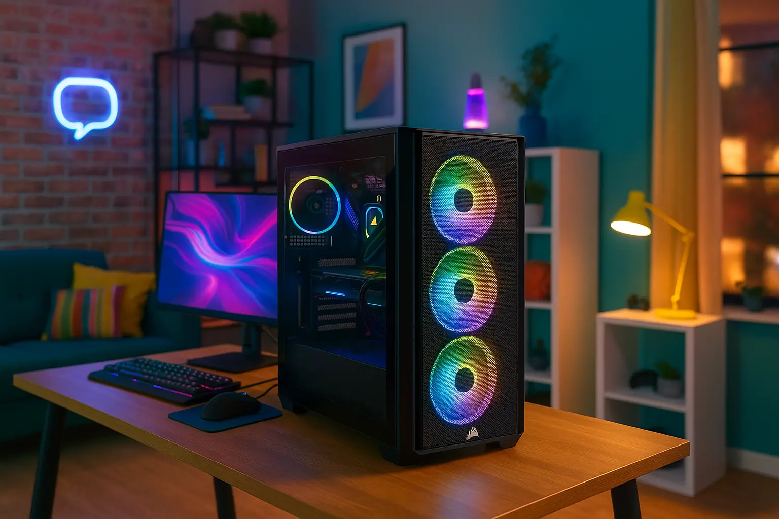 6 Gabinete Gamer Corsair: design e airflow com desconto na Amazon