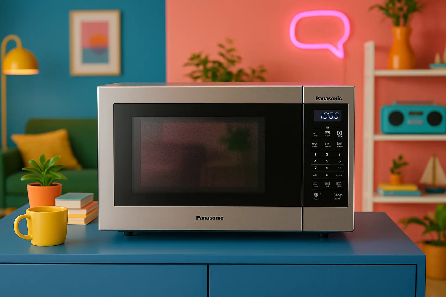 6 micro-ondas Panasonic com garantia estendida e suporte VIP