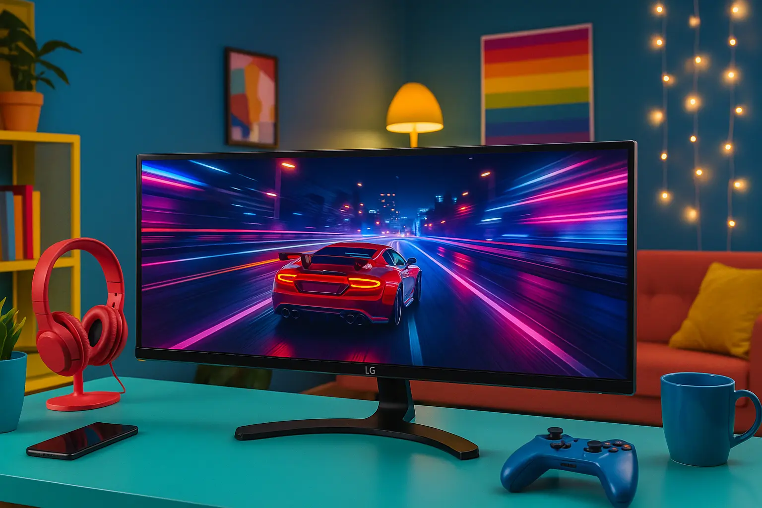 Monitor gamer ultrawide LG IPS Full HD barato e bom recomendados por especialistas