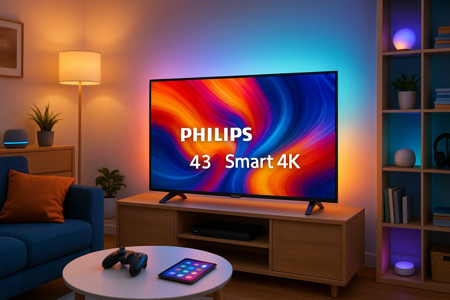 TV Philips 43 smart 4K em oferta: 6 melhores negócios