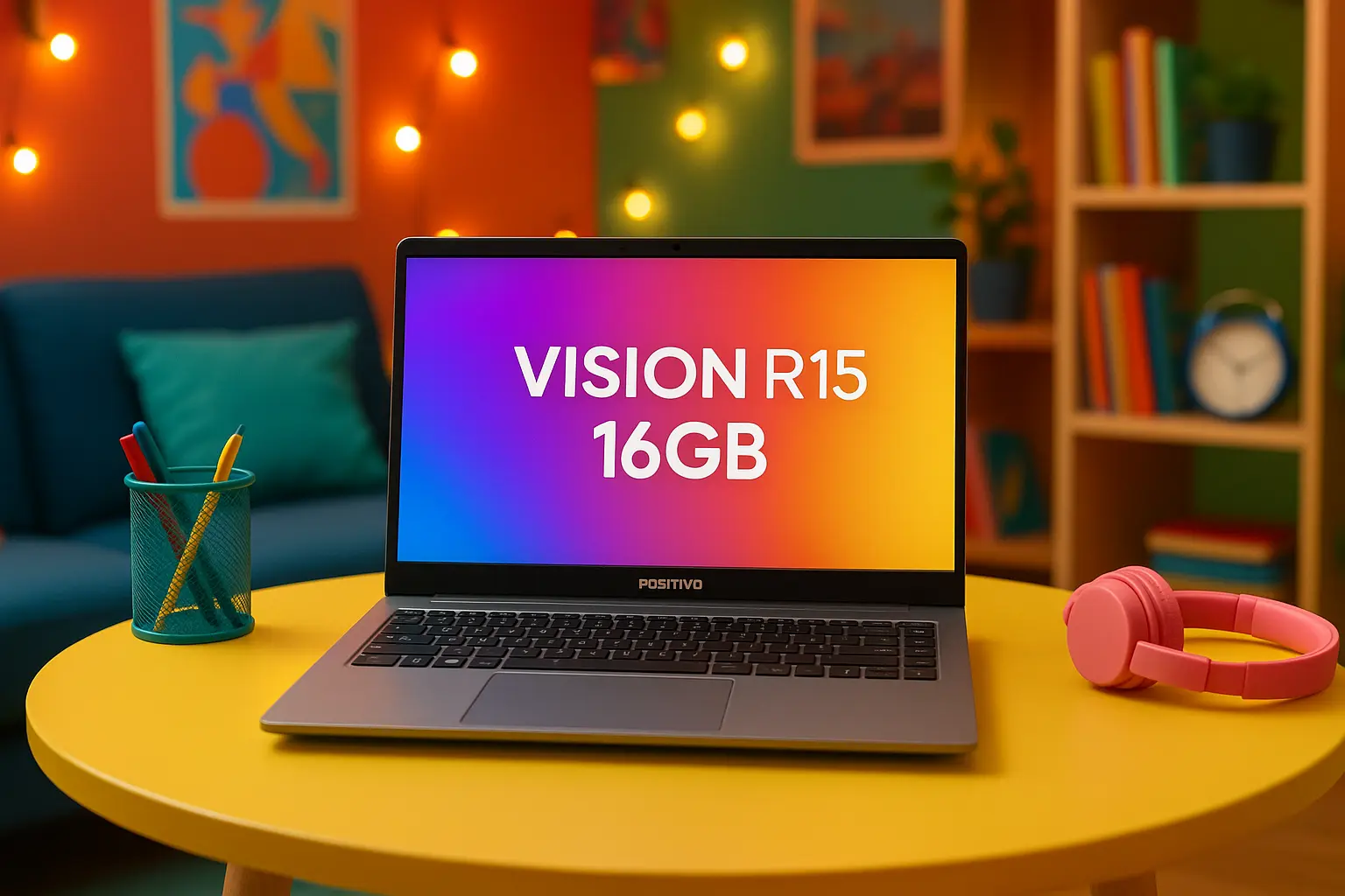 Notebook Positivo Vision R15 até R$3.749 com avaliações ★4,6