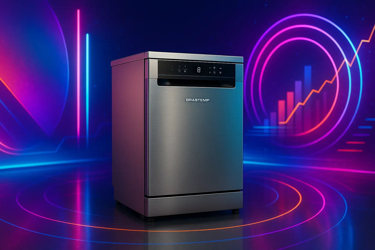 6 Brastemp lava louça 8 serviços com desempenho turbinado