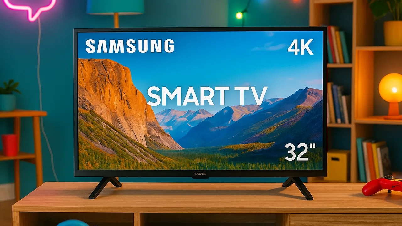 Guia de Compra: 5 Melhores Samsung 4K Smart TV 32