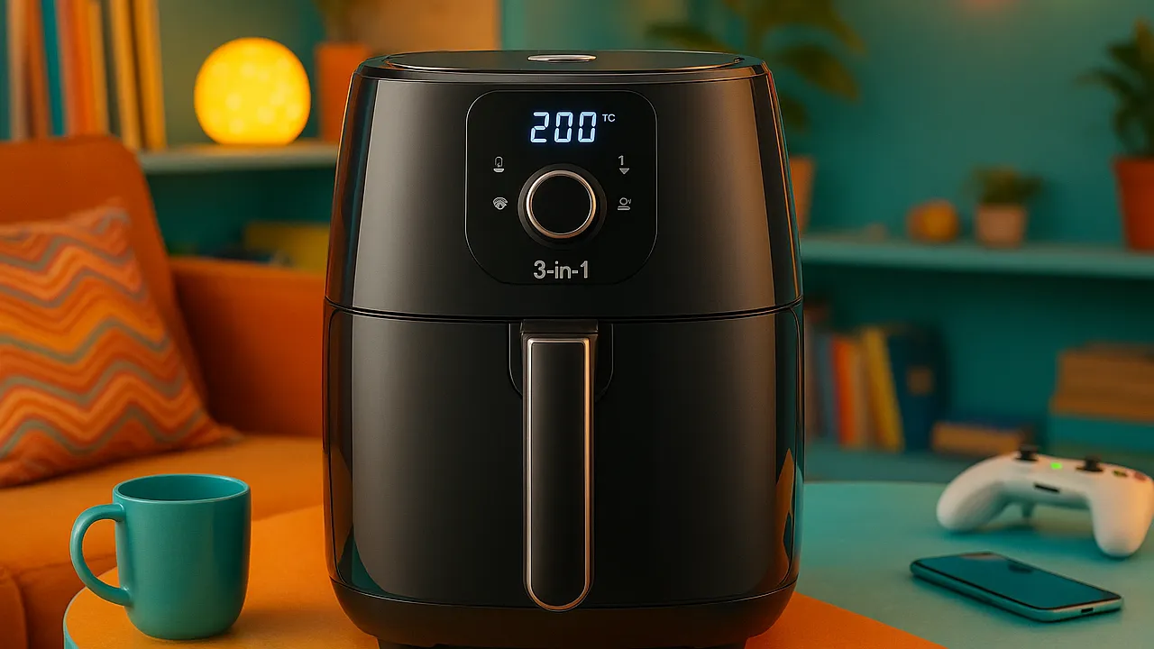 5 Melhores Air Fryer 3 em 1 com Entrega Rápida