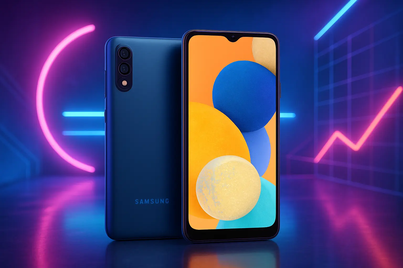 6 celular barato da Samsung com design premium por preço justo