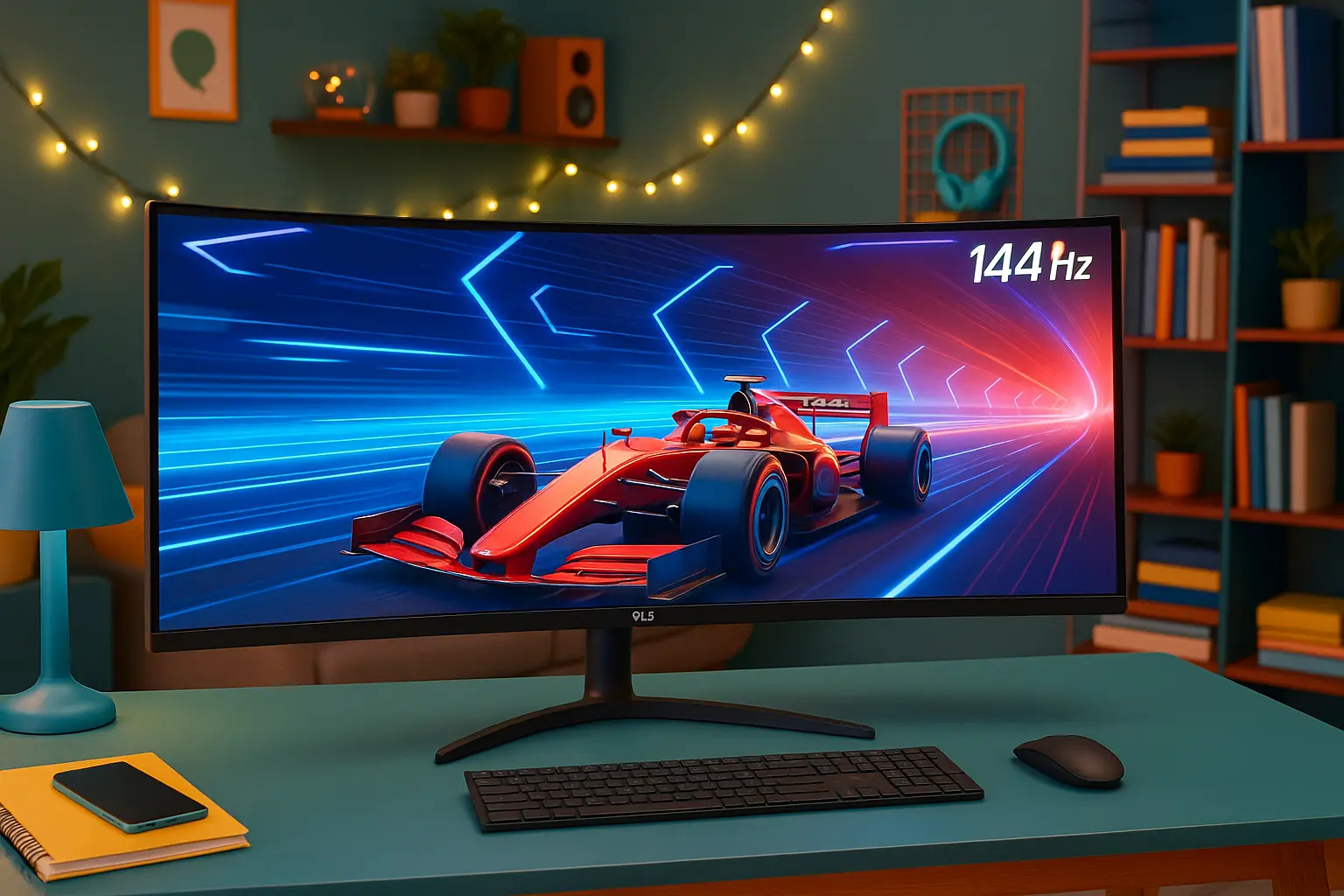 Monitor LG Ultrawide Curvo 34 144Hz barato