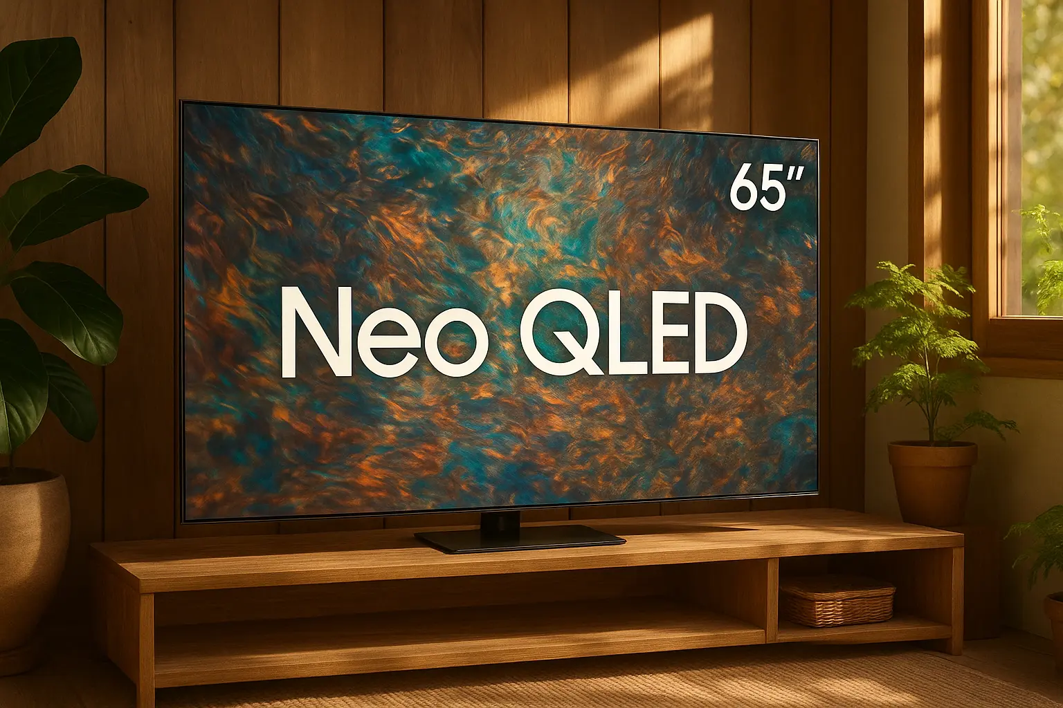 Smart TV 65 Neo QLED até R$9.898 com avaliações ★4,6