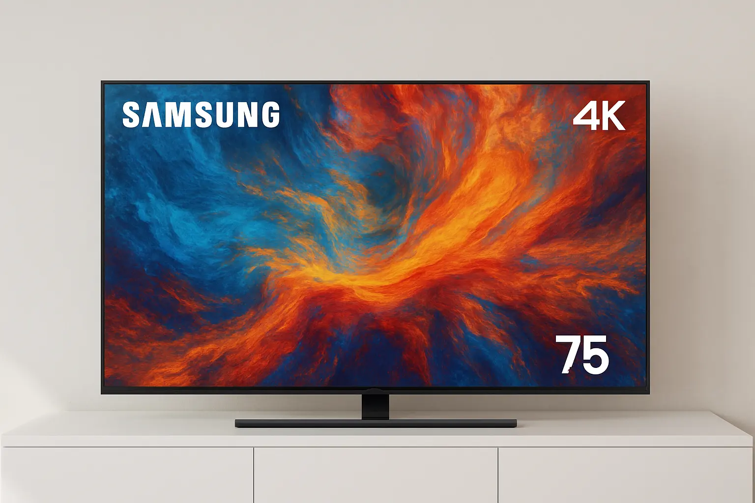6 smart TV 75 polegadas 4K Samsung com garantia estendida e suporte VIP