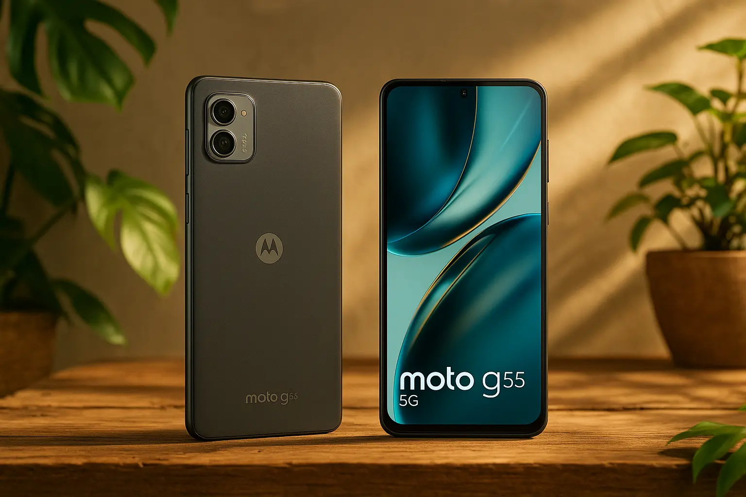 Moto G55 5G até R$1.600 com avaliações ★4,6