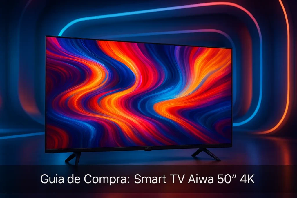 Guia de Compra: 5 Smart TVs Aiwa 50" 4K com Alta Imersão Visual