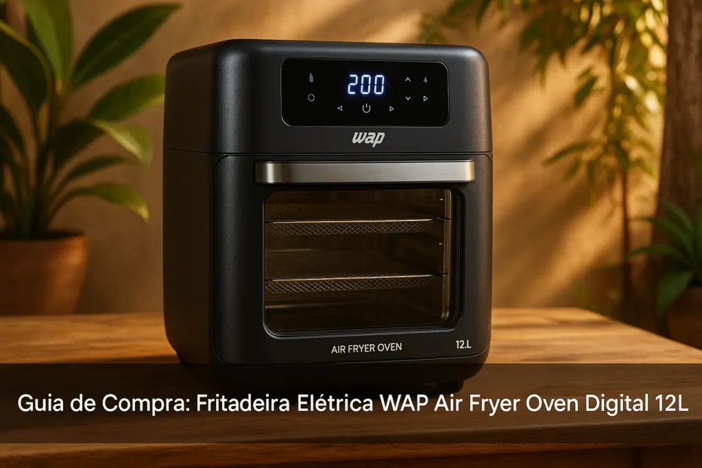 Guia de Compra: 5 Melhores fritadeira elétrica WAP Air Fryer Oven digital 12L para 2025
