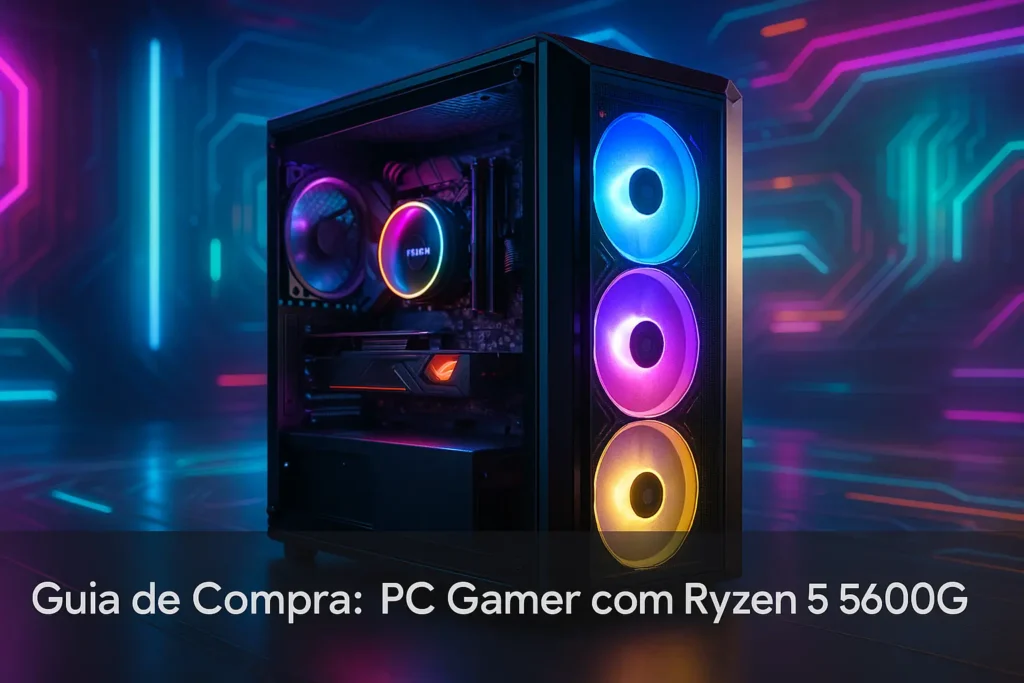 5 PC Gamer com Ryzen 5 5600G Disponíveis em Estoque Nacional
