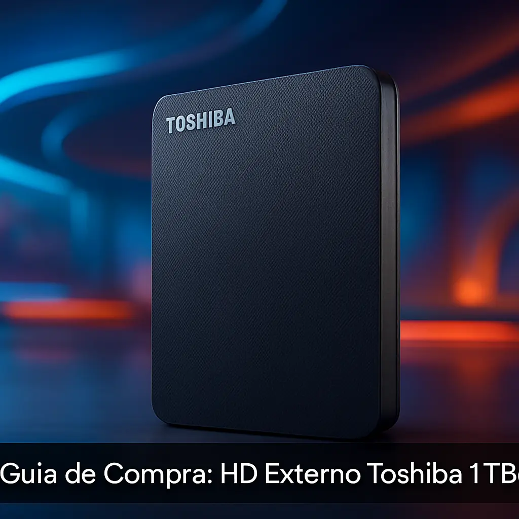 HD Externo 1T Toshiba: 5 Opções Confiáveis para Armazenamento Seguro