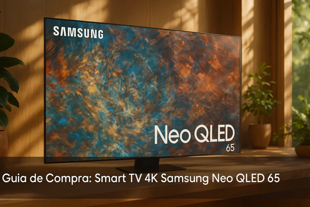 5 Smart TVs 4K Samsung Neo QLED 65 Disponíveis no Brasil