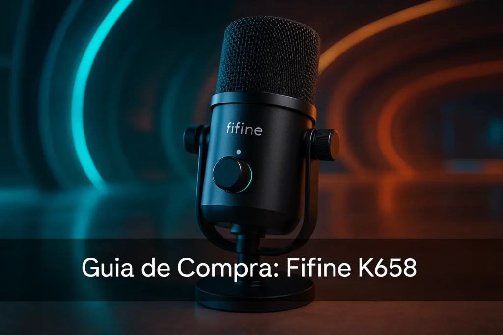 5 Melhores Microfones Fifine K658 para Streamers e Podcasts
