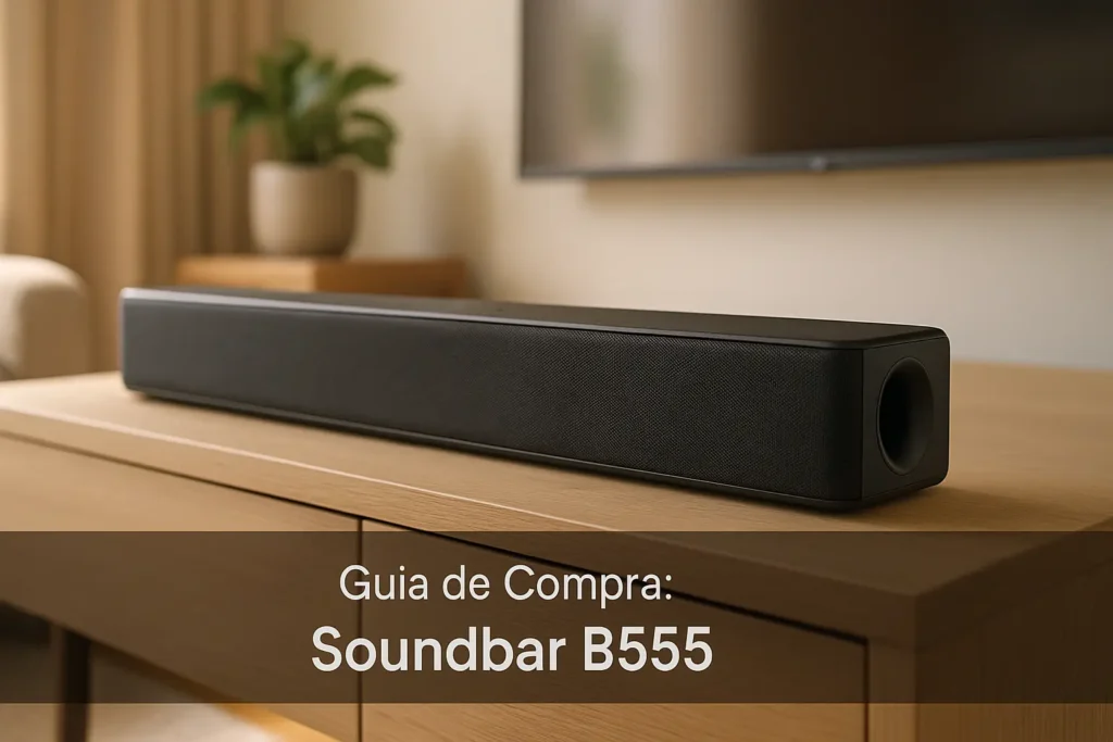 5 Melhores Soundbar B555 com Desempenho Imersivo e Alta Avaliação