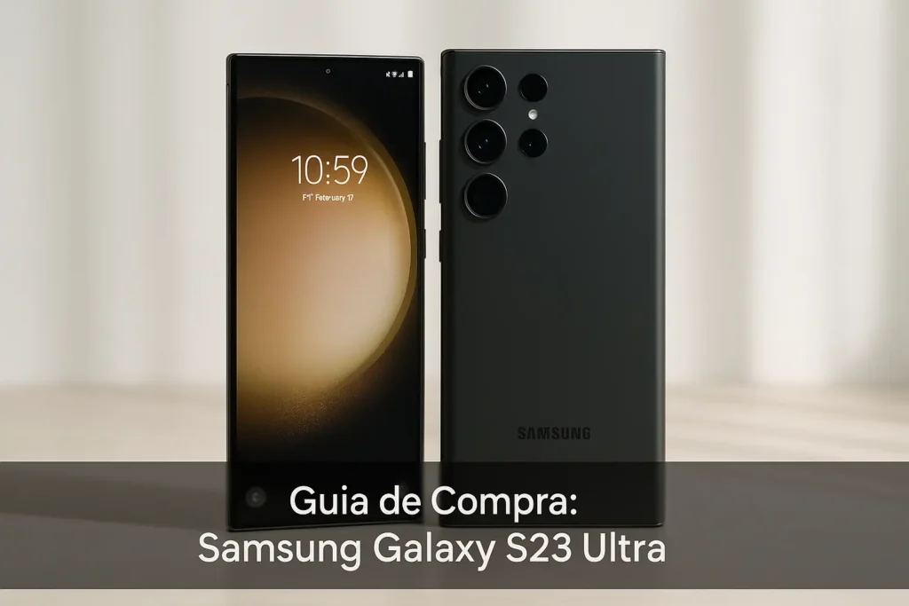 Guia de Compra: 5 Melhores Samsung Galaxy S23 Ultra Disponíveis para Entrega Expressa