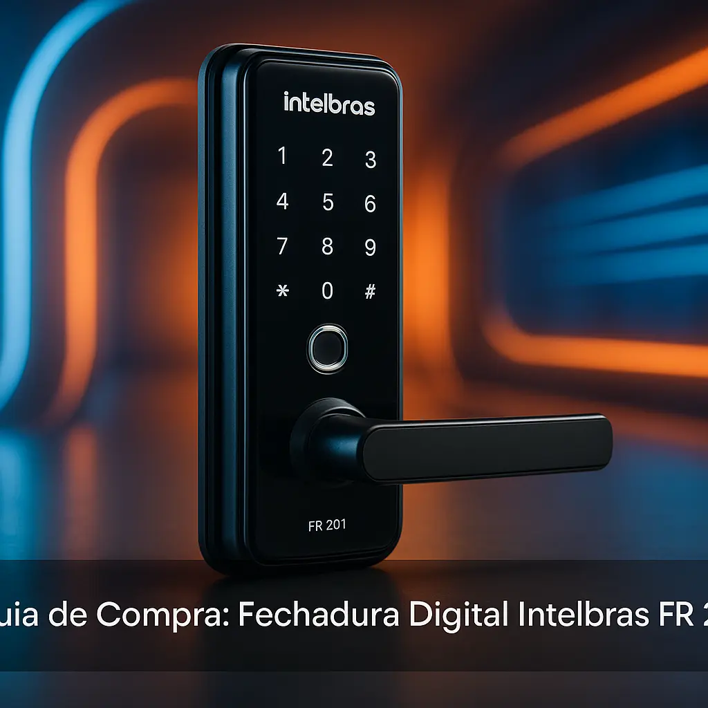 5 Fechaduras Digitais Intelbras FR 201 Mais Indicadas