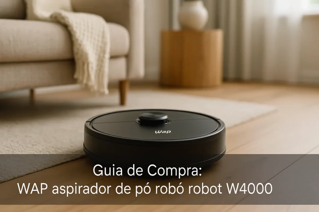 Guia de Compra: 5 WAP Aspirador de Pó Robô Ideais para Sua Casa