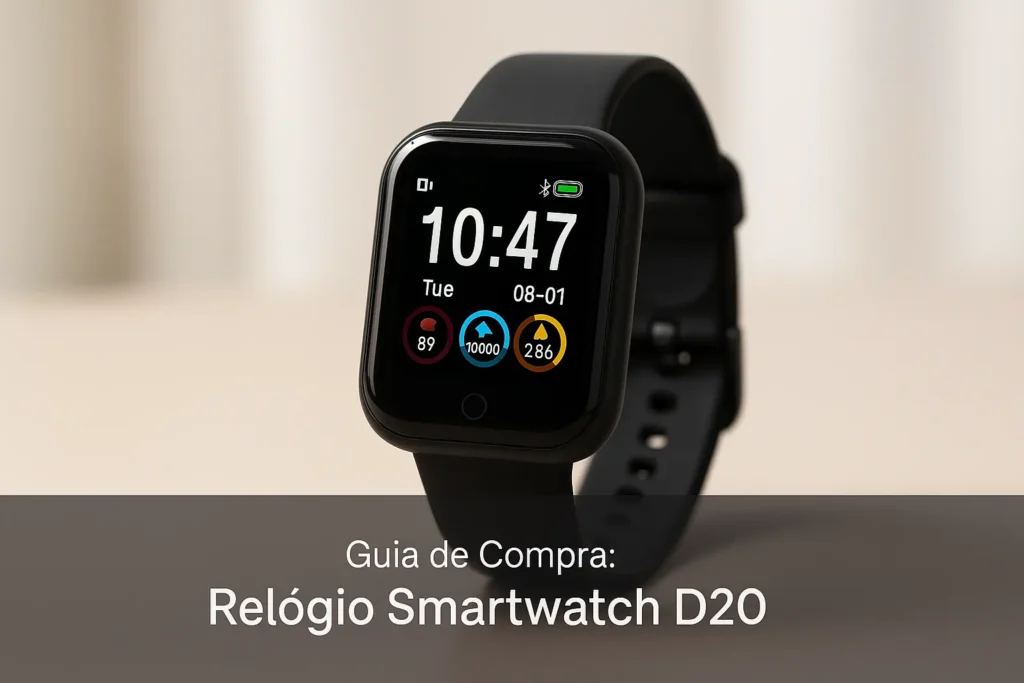 5 Melhores Relogio Smartwatch D20 para Quem Busca Qualidade