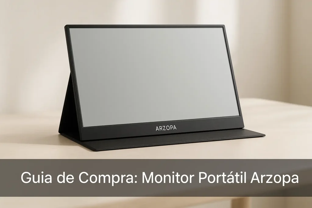 Guia de Compra: 5 Melhores Monitores Portáteis Arzopa em 2025