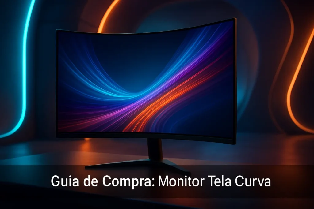 5 Melhores Monitores Tela Curva com Imersão e Qualidade