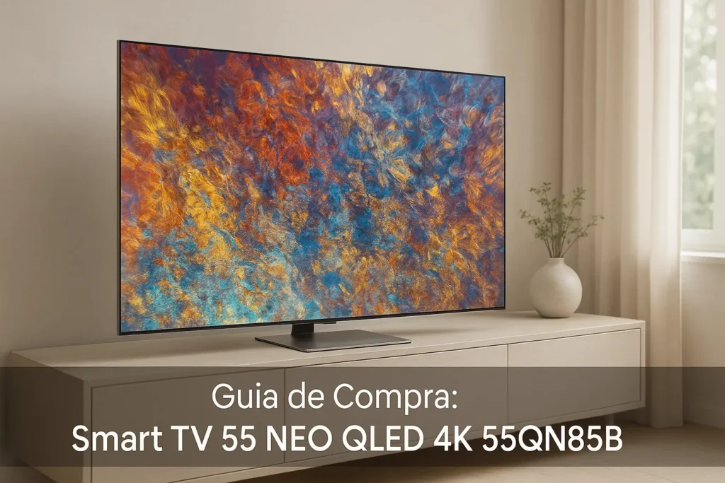 Guia de Compra: 5 Melhores smart TV 55 NEO QLED 4K 55QN85B com Estoque no Brasil