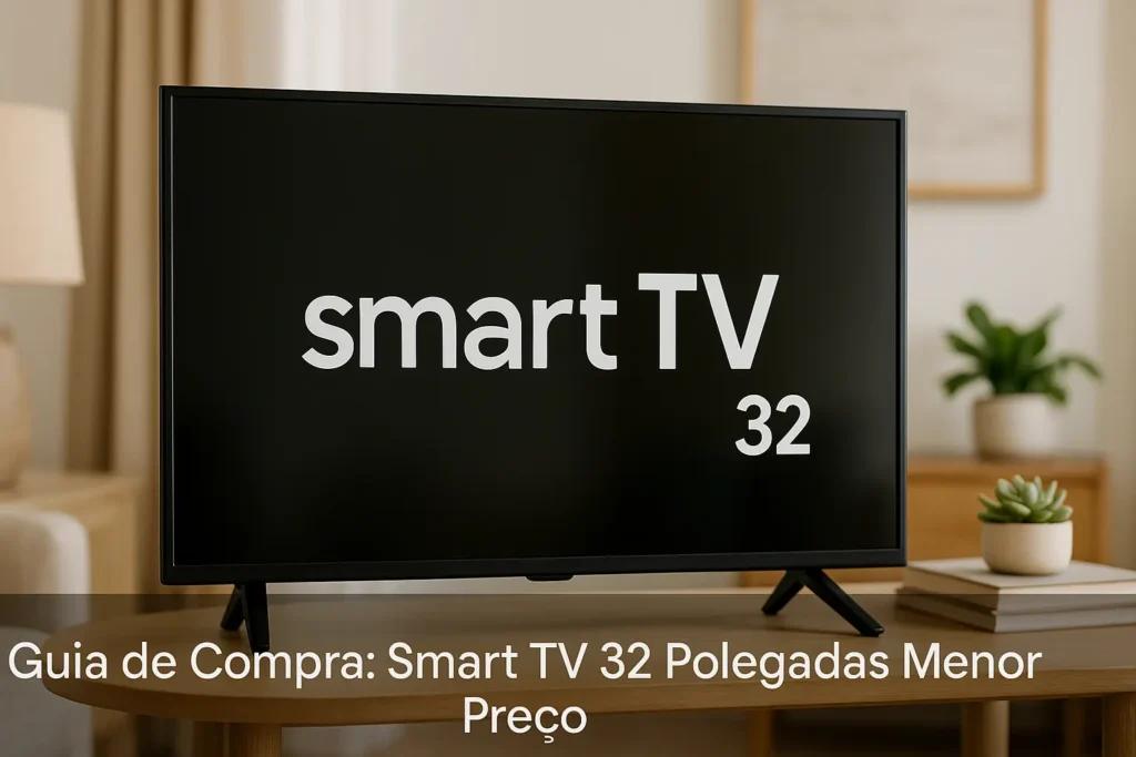 Guia de Compra: 5 Melhores Smart TVs 32 Polegadas com Menor Preço