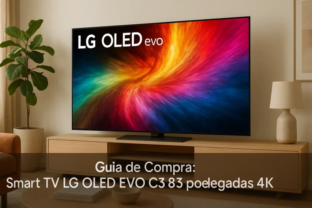 5 Melhores Smart TVs LG OLED EVO C3 83" 4K para 2025