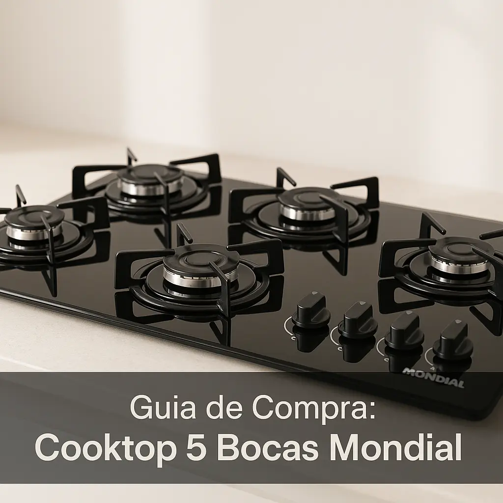 5 Melhores Cooktops 5 Bocas Mondial para Cozinhas Modernas