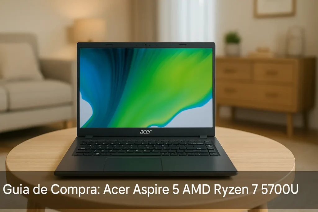 Guia de Compra: 5 Melhores Acer Aspire 5 AMD Ryzen 7 5700U