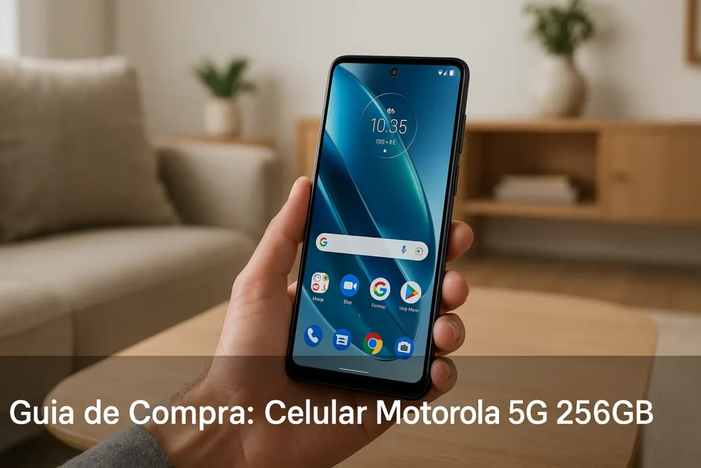 5 Melhores Celulares Motorola 5G 256GB que Realmente Valem a Pena