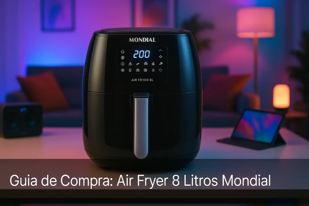 5 Melhores Air Fryer 8 Litros Mondial com Garantia no Brasil
