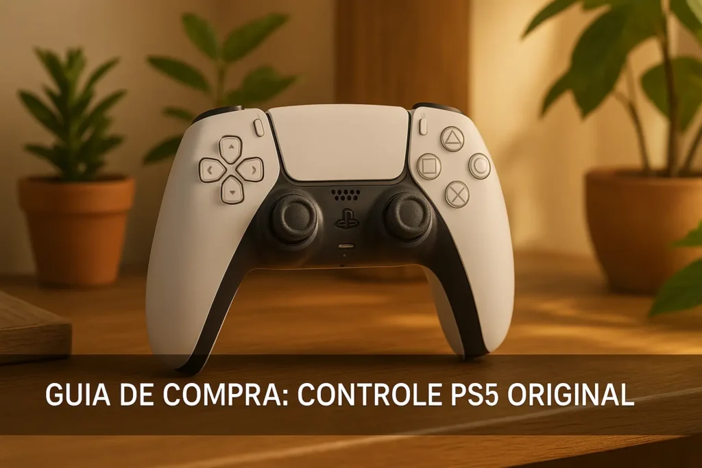 Guia de Compra: 5 Melhores Controle PS5 Original com Estoque no Brasil