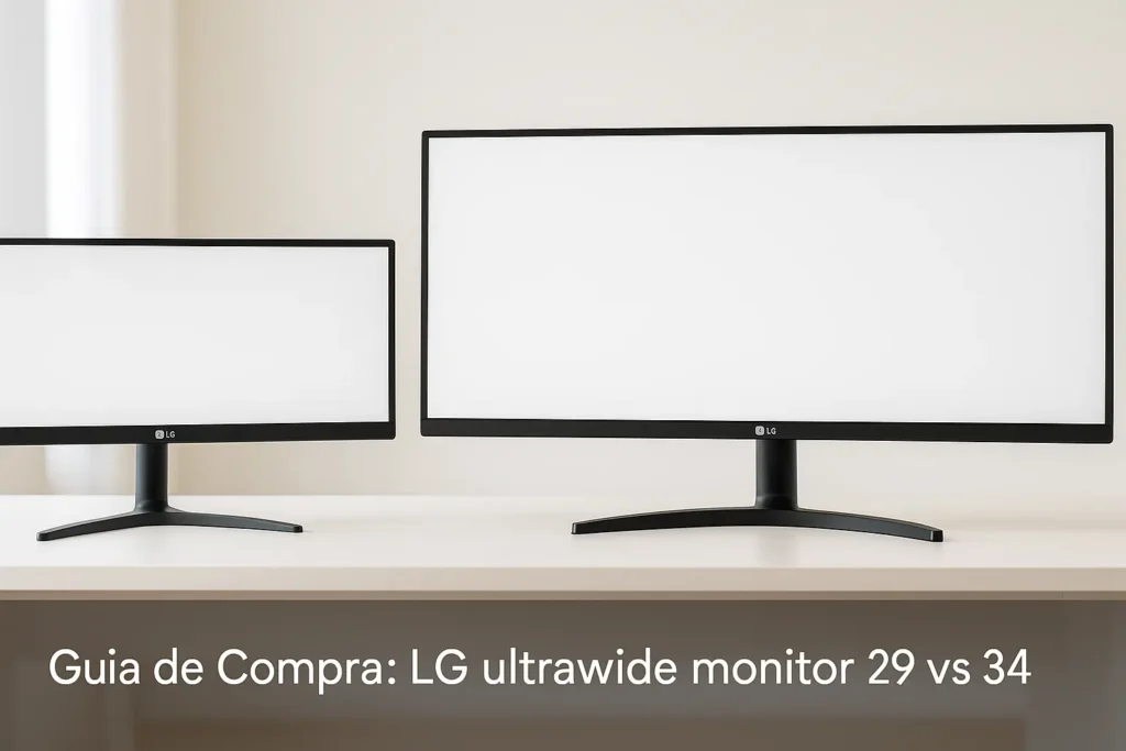 5 Melhores LG Ultrawide Monitor 29 vs 34 que Realmente Valem a Pena