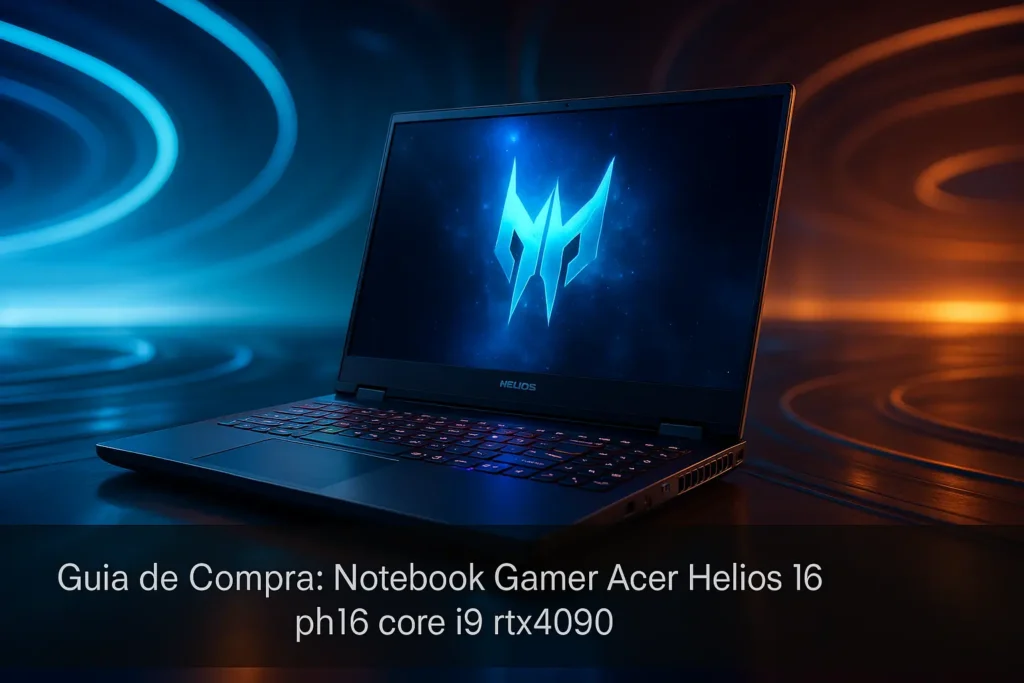 5 Melhores Notebook Gamer Acer Helios 16 Core i9 RTX4090