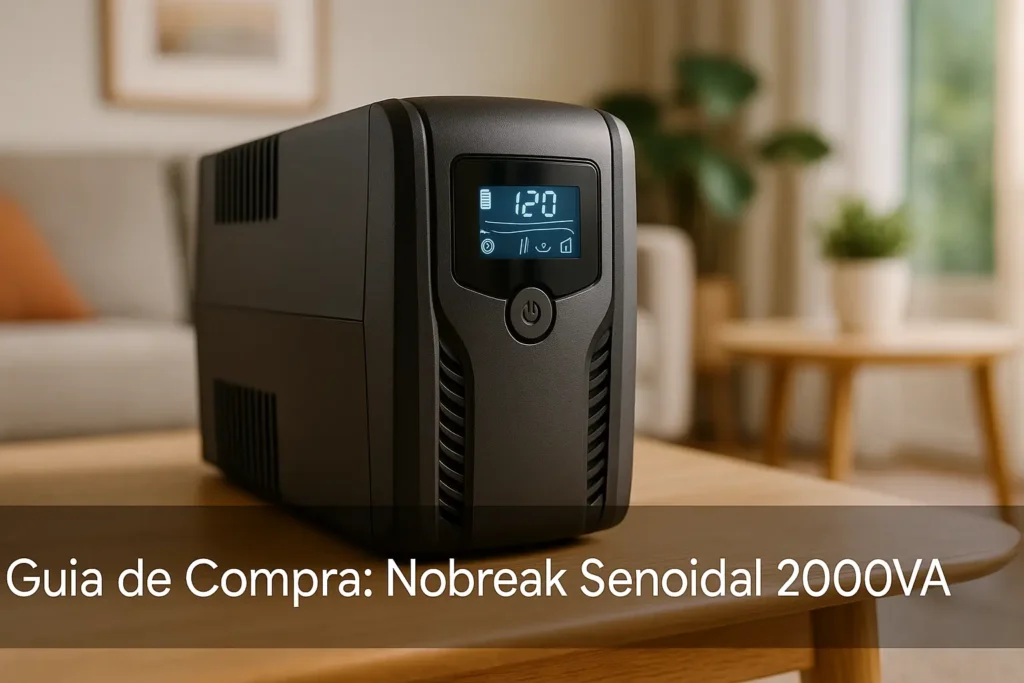 Guia de Compra: 5 Melhores Nobreak Senoidal 2000VA Atualizados para 2025
