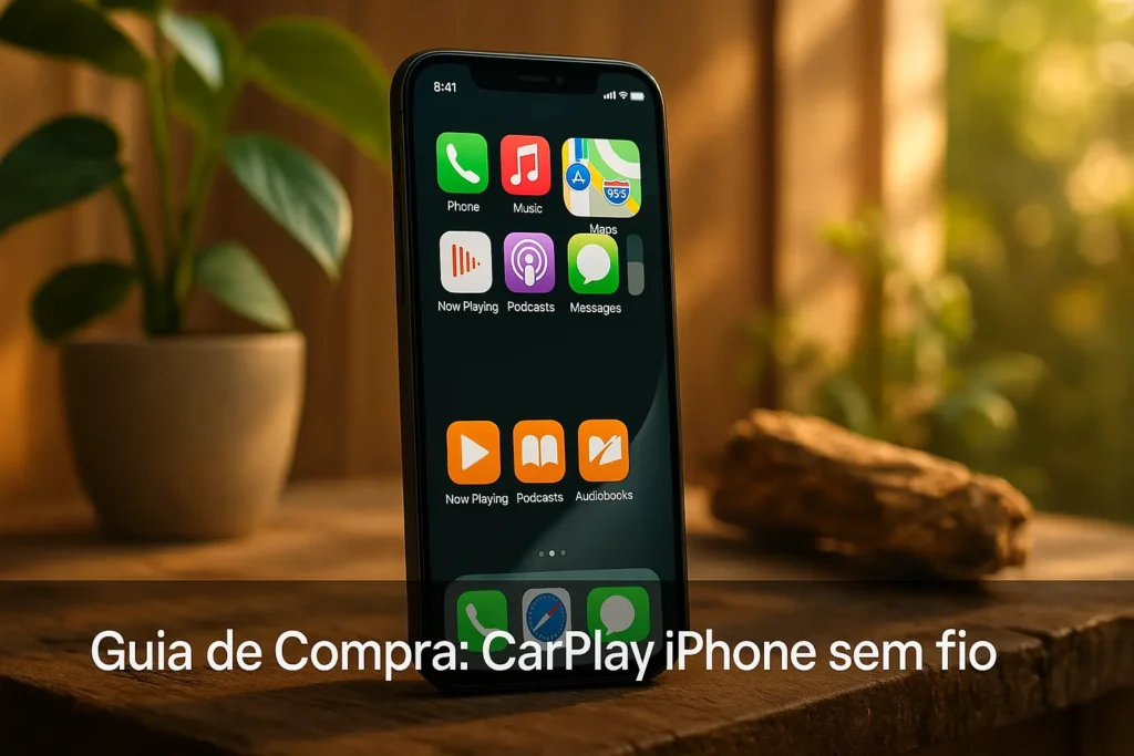 Guia de Compra: 5 Melhores CarPlay iPhone Sem Fio Segundo Nossos Testes