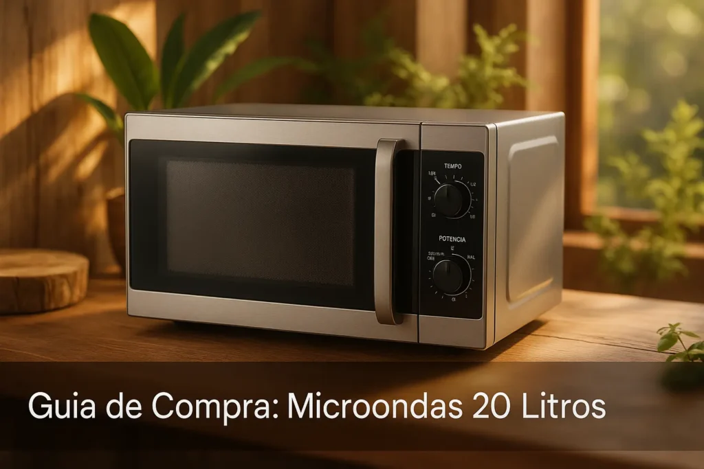Guia de Compra: 5 Melhores Microondas 20 Litros Atualizados para 2025