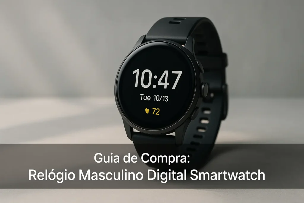 Guia de Compra: 5 Melhores Relógios Masculinos Digitais Smartwatch