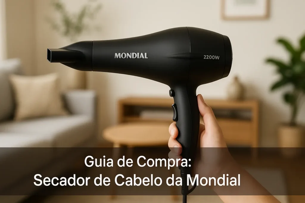 5 Melhores Secadores de Cabelo da Mondial com Mais Desempenho e Avaliação