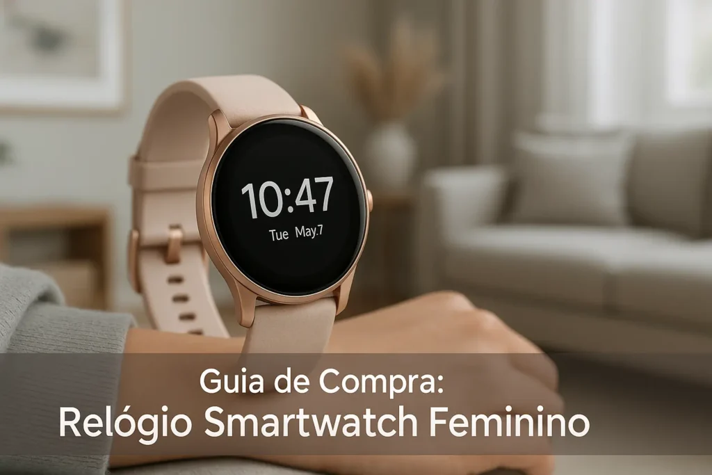 5 Melhores Relógios Smartwatch Feminino com Entrega Rápida
