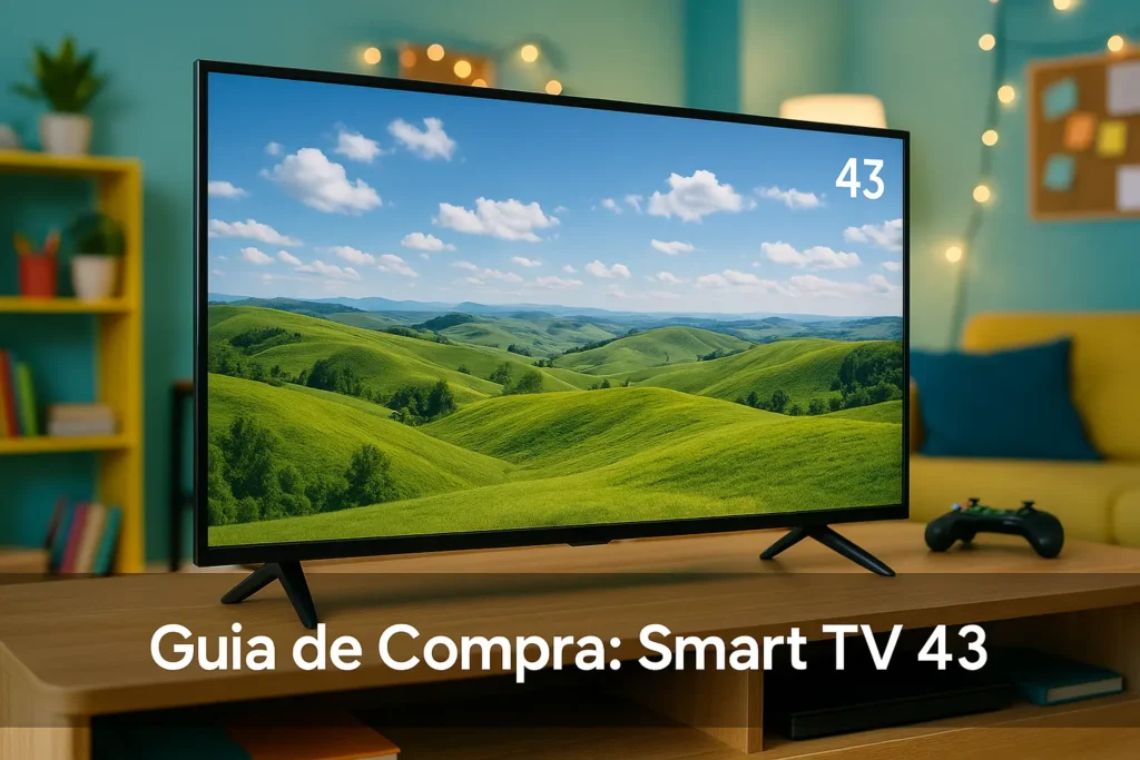 5 Melhores Smart TV 43 com Custo-Benefício Imbatível